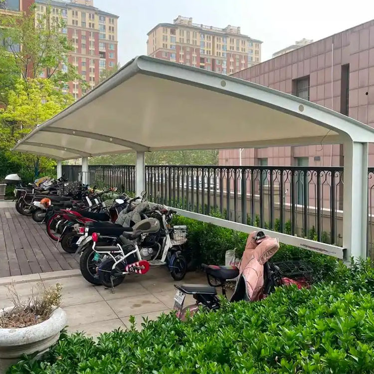 玉林膜结构电动车棚